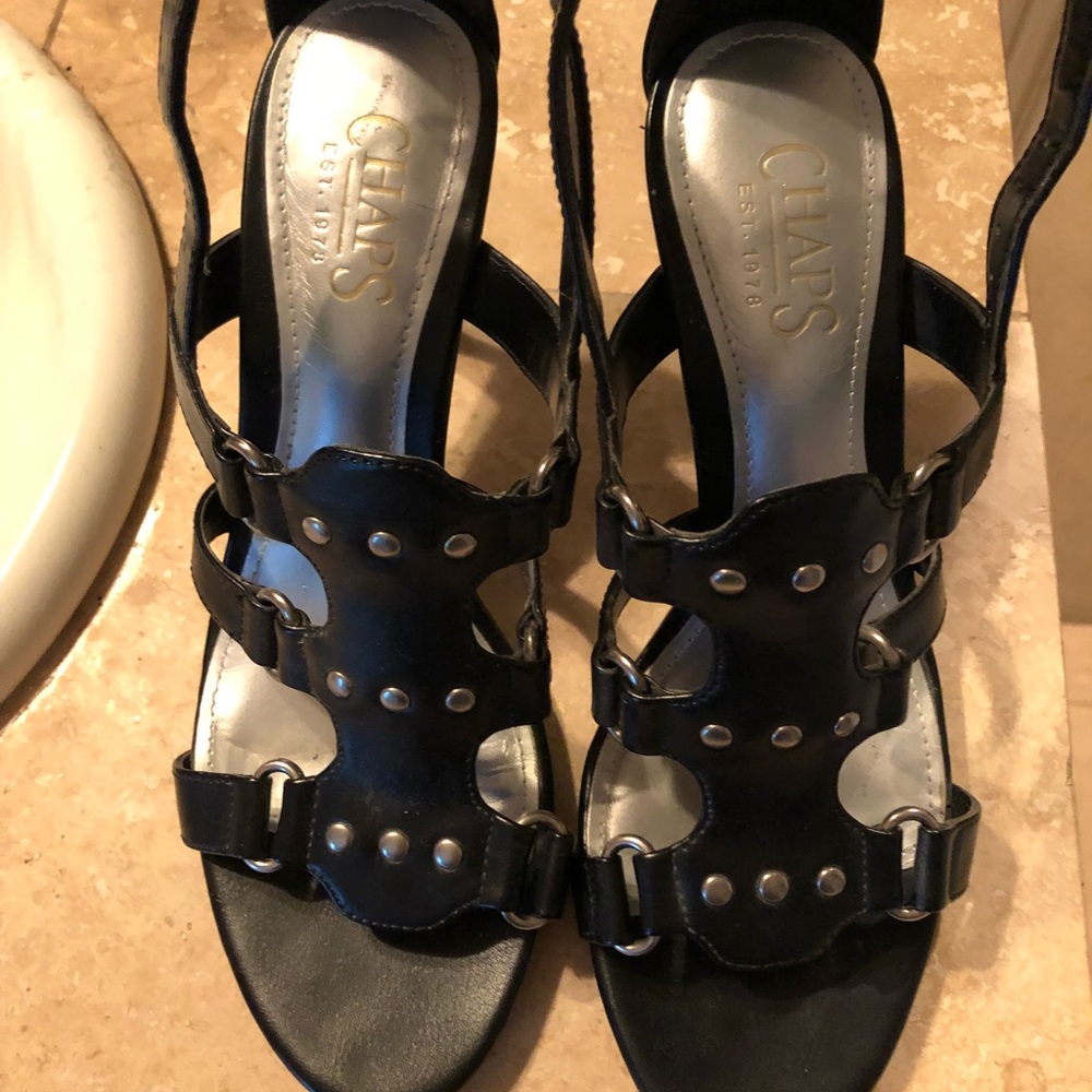 Super cute gladiator studded heels